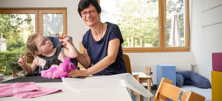 Heilpädagogische Schule, Wohnen, Psychomotorik, Physio- und Ergotherapie